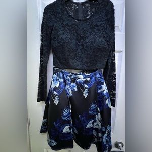 Two Piece Homecoming dress